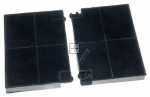 Faber Franke Roblin Carbon Filter - 6093093 112 0157 242 Activated Carbon Filter 195x139 2 Pcs