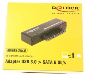 Delock Dc Converter + Modulator - Converter Usb 3.0 To Sata 6 Gb-s