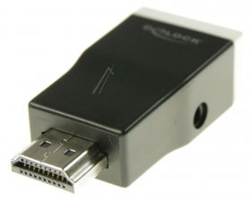 Delock Cable/plugs/adapter - Adapter Hdmi-a Male > Vga Female With Audio