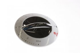 Button - Kw710432 Control Knob+insert White-chrome Kmc [Delonghi]