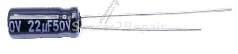 Panasonic 50v Radial Electrolytic 105 De - 22uf-50v Eeufr1h220 Elco Radial Pan 105° 5x11mm
