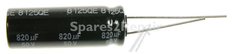 Panasonic 50v Radial Electrolytic 105 De - 820uf-50v Elko Radial Pan 105° 12,5x35mm