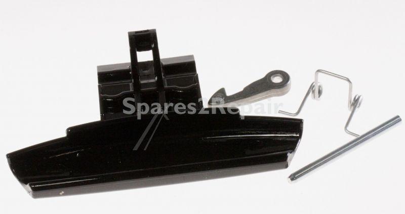 Handle - C00274964 482000031251 Door Handle Kit Black [Whirlpool Indesit]