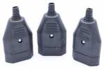 Bachmann Euro Coupler - Euro-socket, Black, 3 Pcs