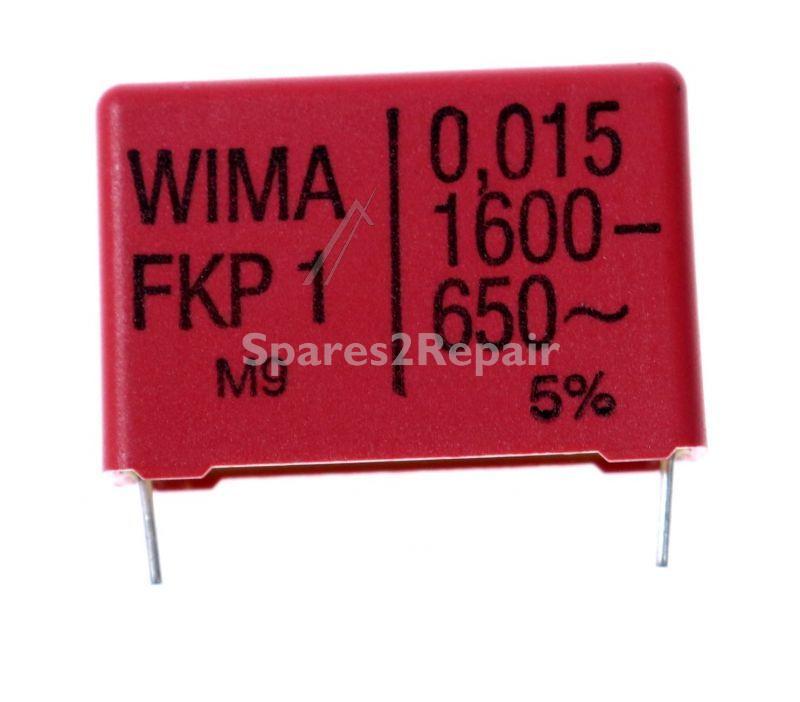 Wima Fkp1 Pulse Capacitor - 0 015uf-1600v Fkp1t021506b00jssd 0 015µf-1600v Fkp1 Impulse Capacitor Rm=27 5mm