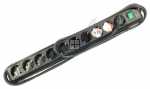 BRENNENSTUHL 10 Way Socket Outlet Switch ECO-LINE 10 WAY SOCKET OUTLET SWITCH BLACK 3M