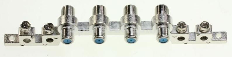 Fuba Earth Connection Block Sat - Efd 074 4x F-double Connecter
