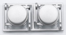 Button Set - 3870459009 Push Button Set high-grade Ste [Electrolux Aeg]