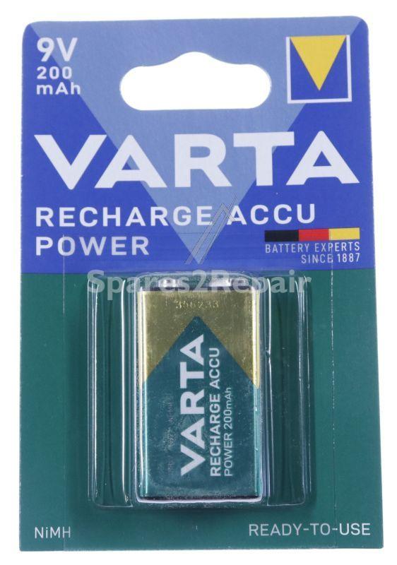 Varta 1604d Nimh Batteries - E-block 9v-200mah Ni-mh Lr22 Battery Varta
