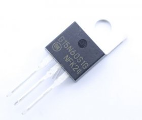 On Semiconductor Transistors - G15n60s1g Igbt 600v 30a To-220