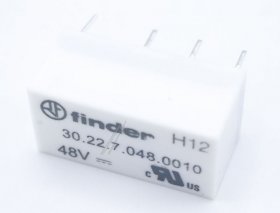 Finder Pcb Relay To 48v - 48vdc 2a-125vac Relais, Dil, 2 Wechsler