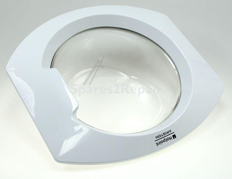 Washing Machine Window - C00267084 482000030834 Door Frame+glass Service [Whirlpool Indesit]