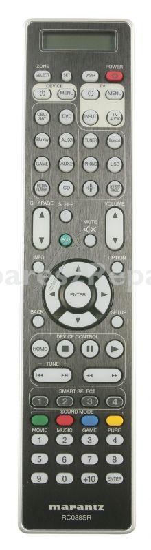 Sound United Ir remote Control - Rc038sr 30701023400am Marantz-remote Control