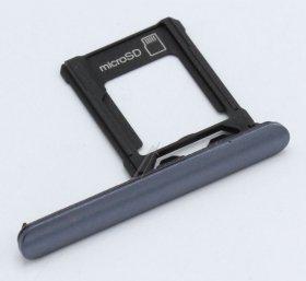 Sony Sim card Holder - 13096694 U50048881 Complete Blue Cover Tray