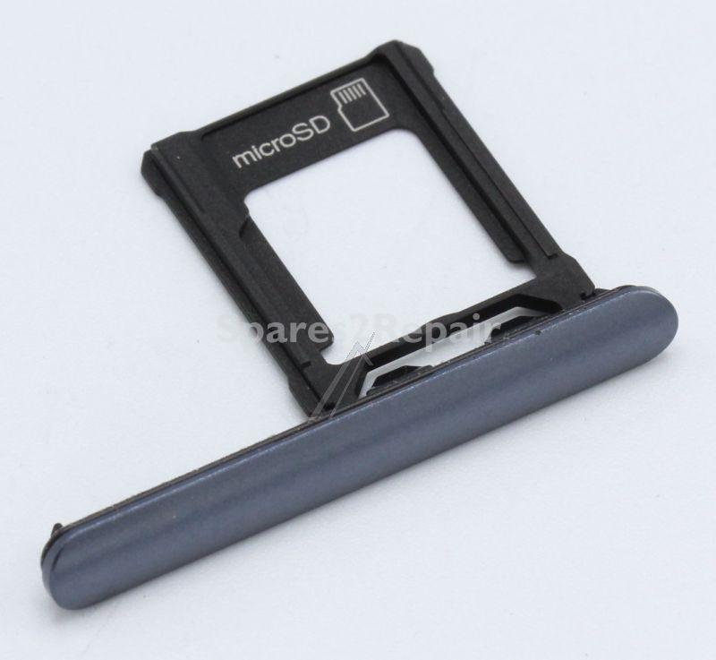 Sony Sim card Holder - 13096694 U50048881 Complete Blue Cover Tray