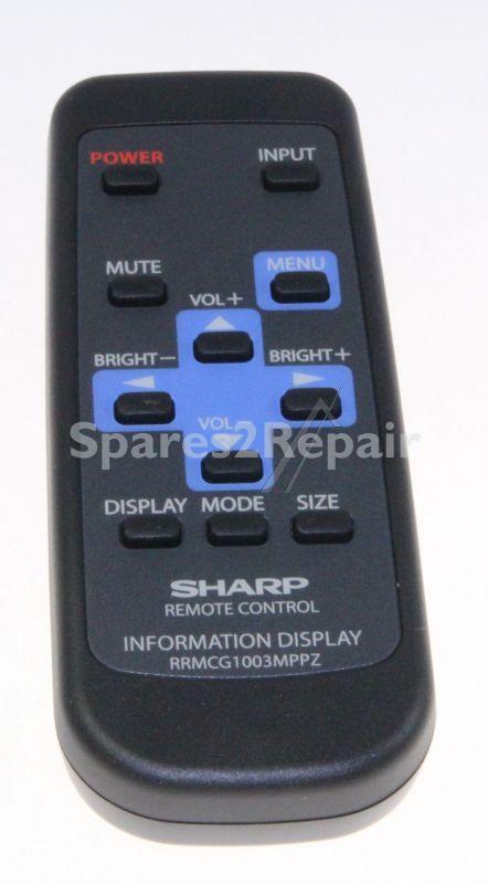 Sharp Ir remote Control - Rrmcg1003mppz Remote Control