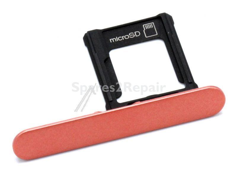 Sony Sim card Holder - 1310-0295 U50046931 Cap Compartment Unit Pink