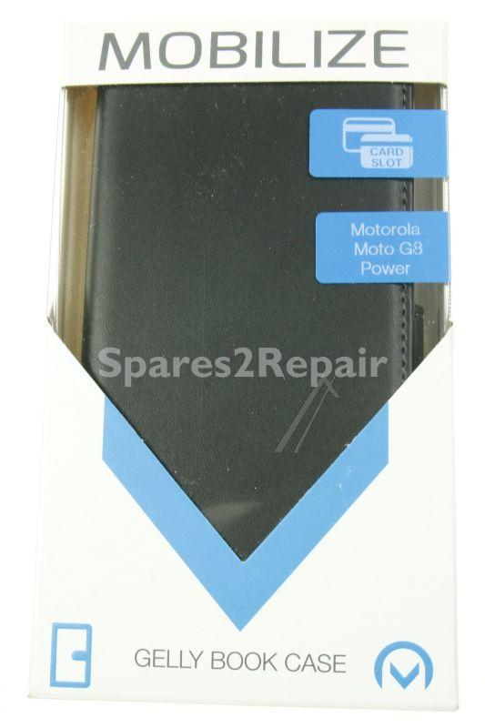 Mobilize Leather Bag Gsm - 25929 Mobilize Classic Gelly Wallet Book Case Motorola Moto G8 Power Black