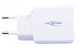 Ansmann Usb Power Supplies - Hc218pd 1001-0111 Usb Charger-power Supply Including Usb C 3a