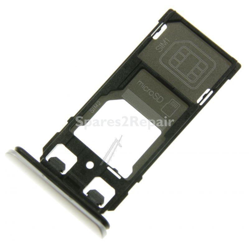 Sony Sim card Holder - 1319-0252 U50063851 Cap Compartment Unit Ds White