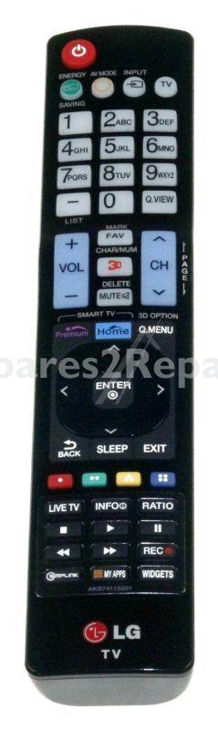 Lg Remote Control - Akb74115501 Remote Control