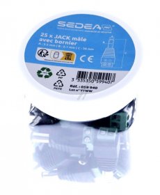 Sedea Station Amplifier - Amplificateur Multibandes 4 EntrÉes - 38 Db -2 EntrÉes Uhf - 1 EntrÉe Biil (dab) - 1 EntrÉe Fm