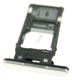 Sony Sim card Holder - 1311-3778 U50052461 Sim And Memory Card Holder Assembly White Silver Ds