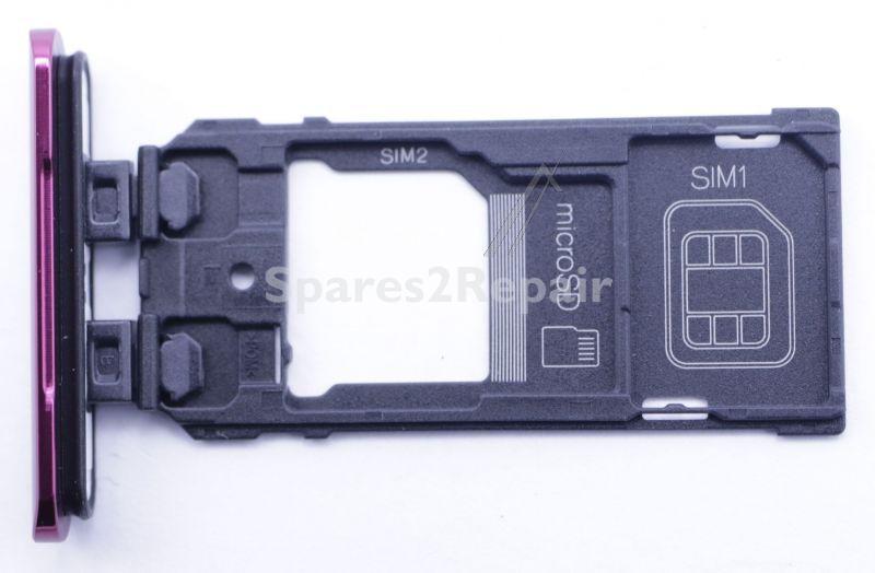 Sony Sim card Holder - 1319-9444 U50065961 Cap Compartment Assembly Ds Red
