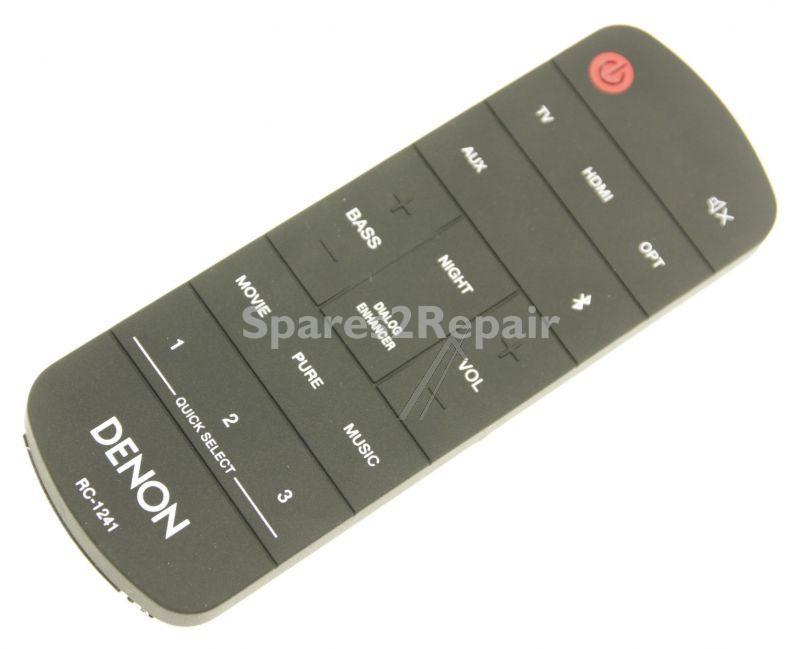 Sound United Ir remote Control - Rc-1241 943307102310s Denonhome Sb550 Remocon Assembly Y