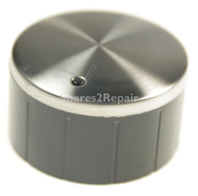 Button - 42052311 Knob (big Macro Spindle Type C Black) [Vestel]