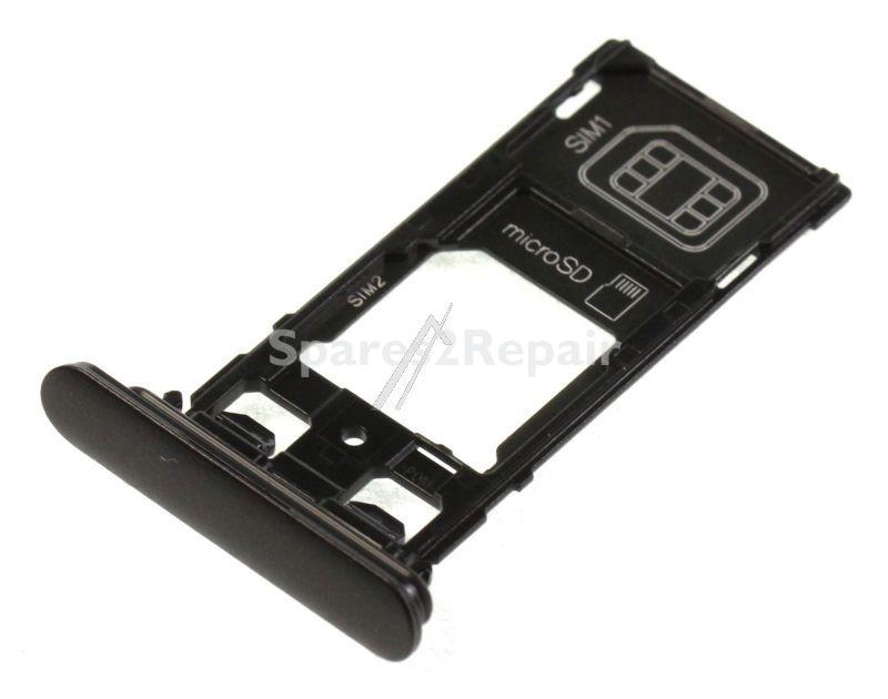 Sony Sim card Holder - 1307-4392 U50045821 Cover Tray Unit Ds Black