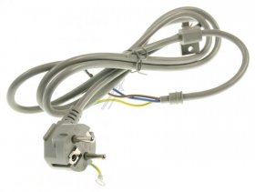 Mains Power Lead - 3050100083 C00952970 Power Supply Cord Plug [Arcelik]