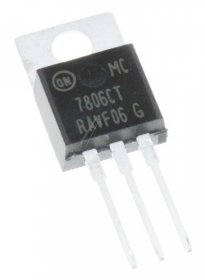 On Semiconductor Fixed Voltage Reg. Pos. - 7806ct Mc7806ctg Voltage Regulator +6v-1a 1 0a 7806 To-220