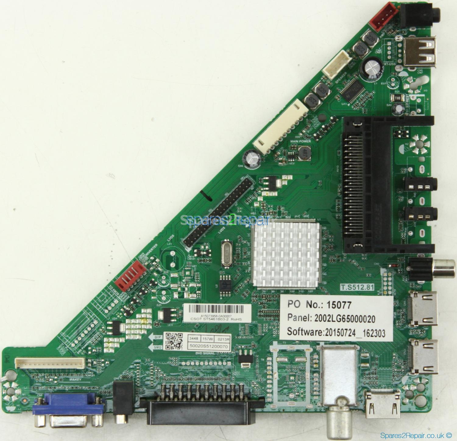 Baird TI6509DLEDBH - Main AV - A15073958 - 15077 - T.S512.81