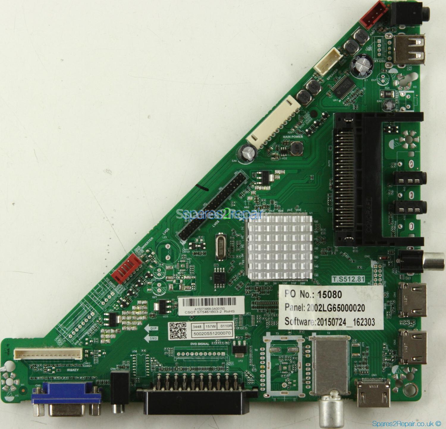 Baird TI6509DLEDBH - Main AV - A15073958 - 15080 - T.S512.81
