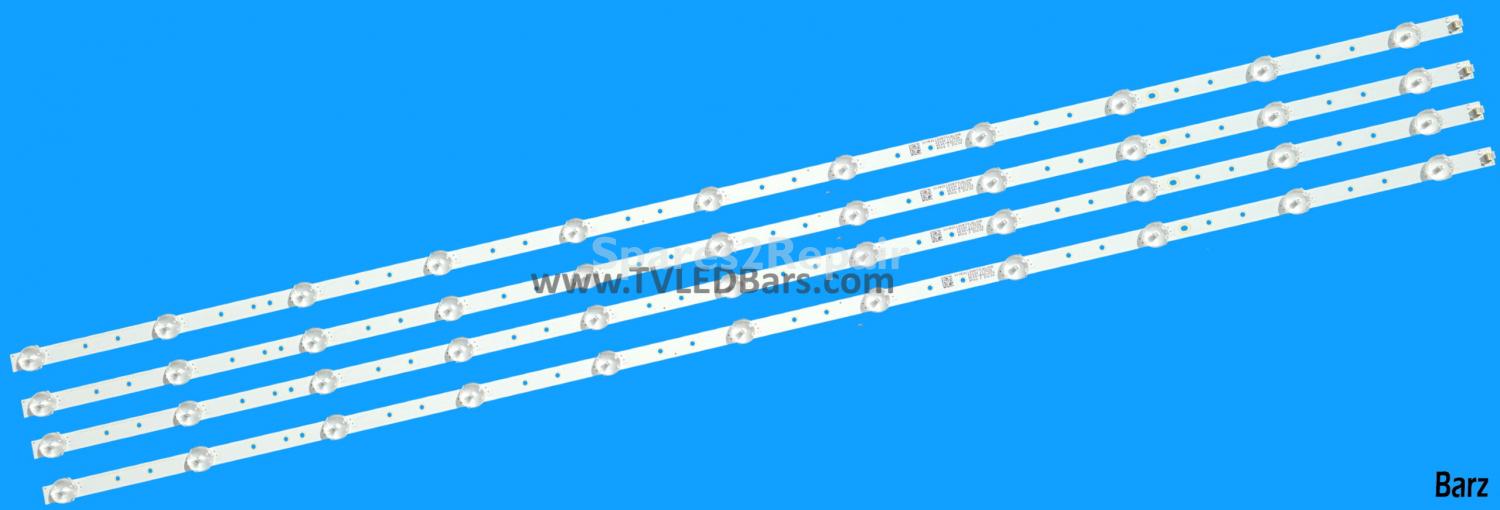 Barz LED Backlight Array Philips 996592004684 996592003617 50PUS7505/12 50PUS7555/12 50PUS6504/12 50PUS6554/12 50" LBM500M1101-ZV-2(HF)(0) 4/8pcs