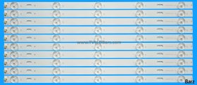 Barz LED Backlight Array Makvision / Wei-Ya MT43W-26723 MT43W-267C3 MT43W-861A3 Monitor used in Various Gaming Machines / Raw Thrills 95.43T01.000 P430HVN01.4 10pcs