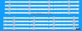 Samsung 48 inch Full LED Backlight Array - BN96-37296A + BN96-37297A - 2015 SVS48 FCOM FHD DOE A RIGHT + LEFT