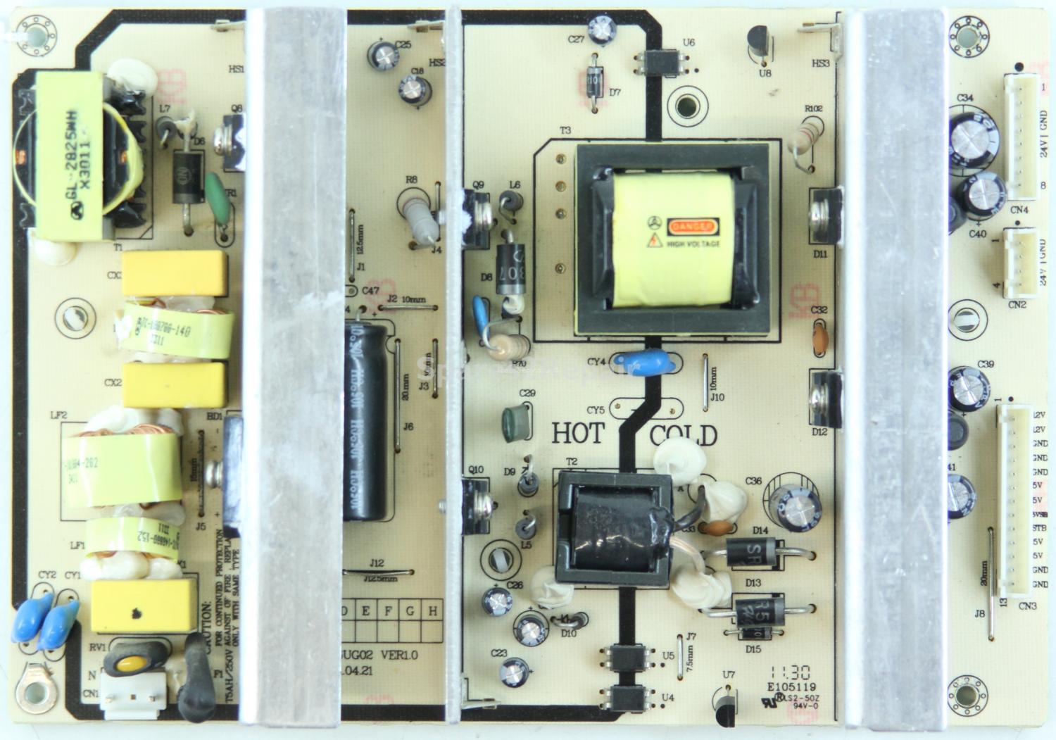 Bush BLCD32H8 - Power Supply - VP136UG02 - VER1.0 - 899-P00-9132