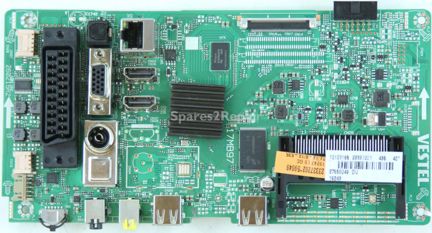 Bush LED40287FHDCNTD - Main AV - 23337201 - 17MB97 - 260215R2