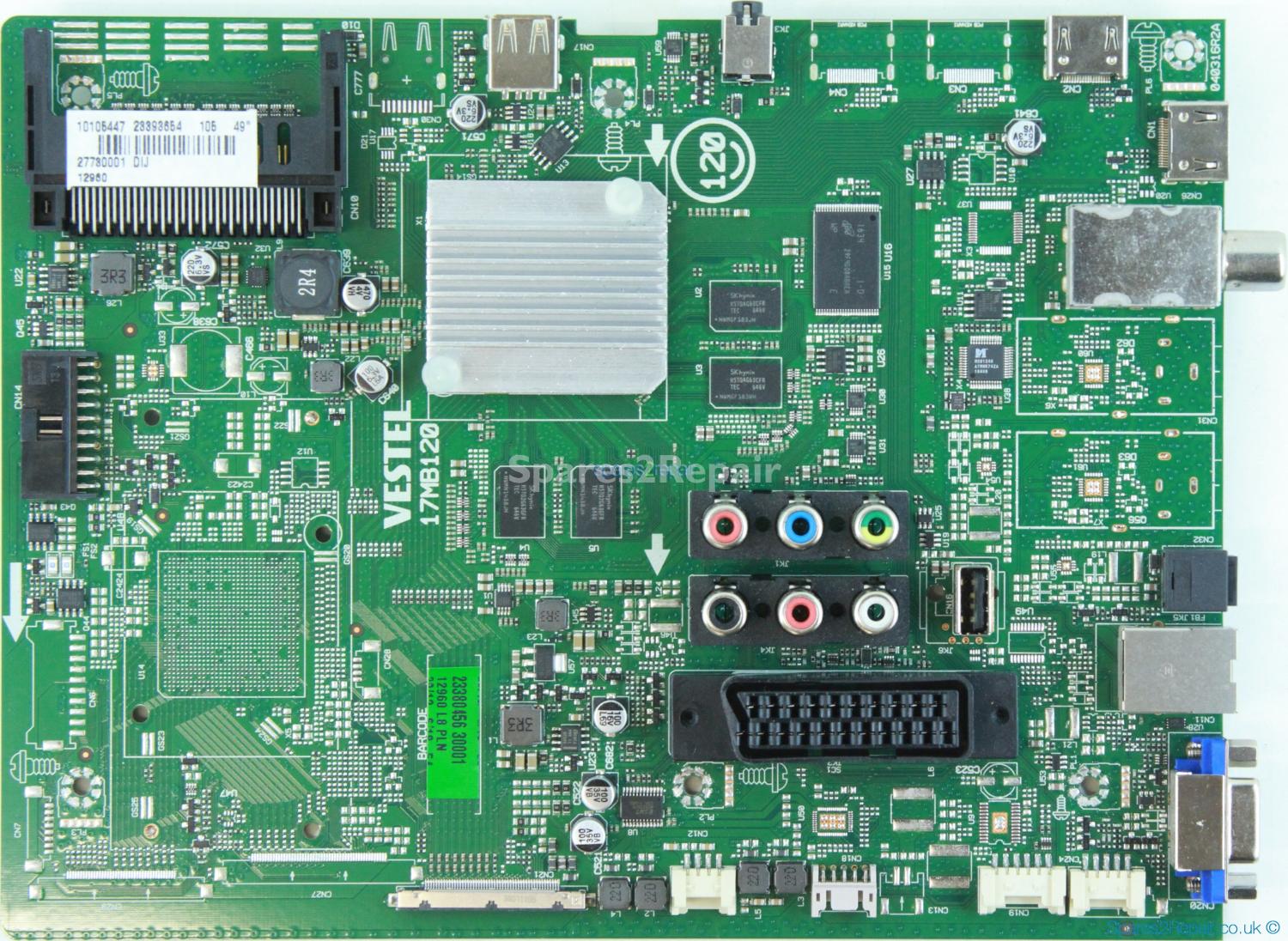 Bush LED49292UHDFVP - Main AV - 23393654 - 17MB120 - 040316R2A