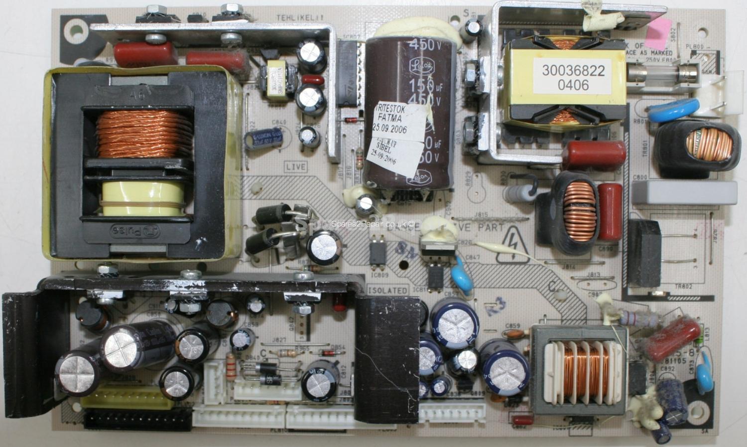 Bush IDLCD26TV22HD - PSU - 17PW15-8 - 081105