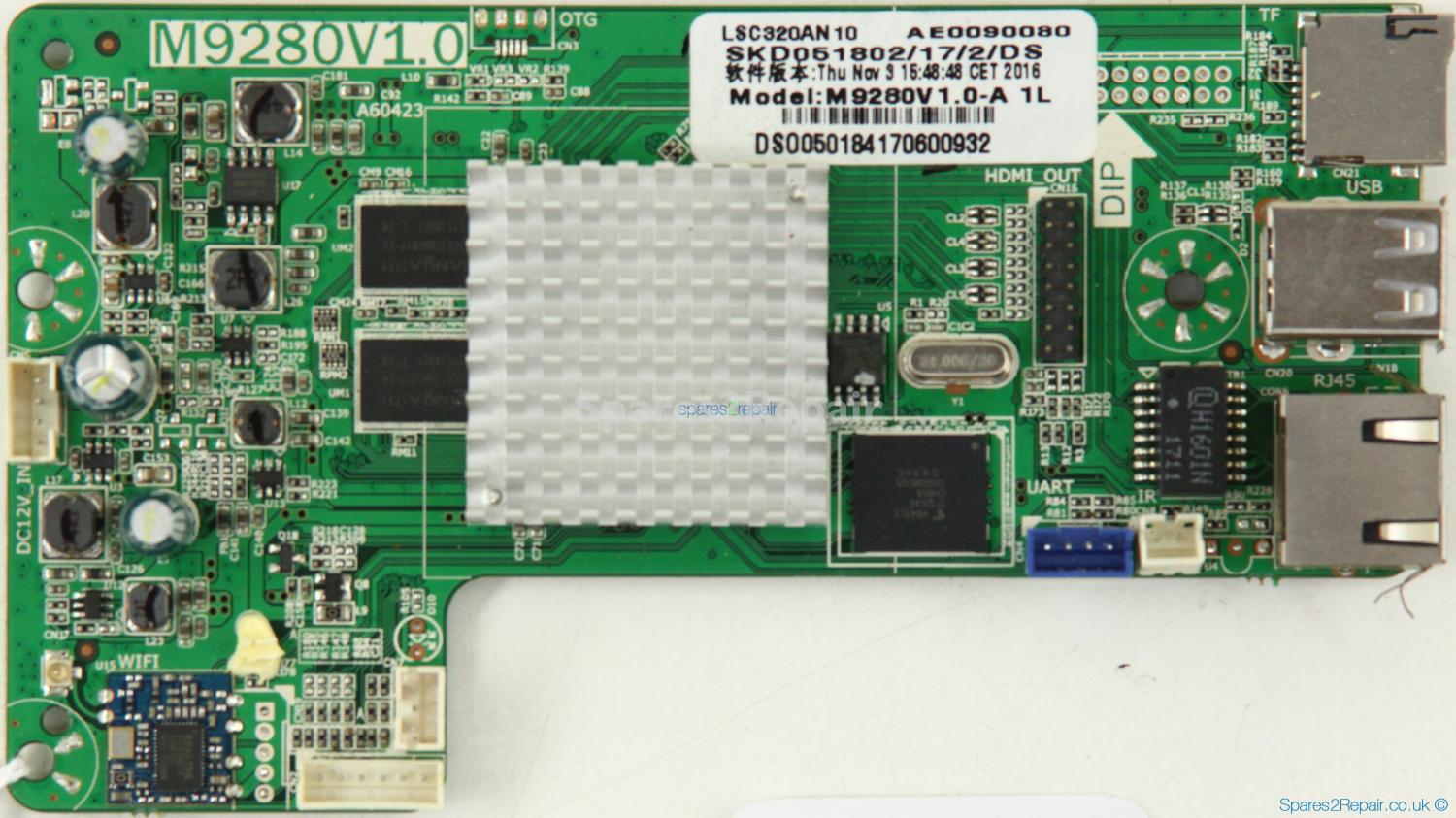 Cello C32ANSMT - Main PCB - M9280V1.0 - AE0090080
