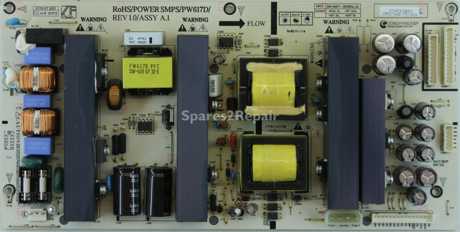 Humax LP32-TDR1 - PSU - PW617D - REV 1.0 - 01403-0840