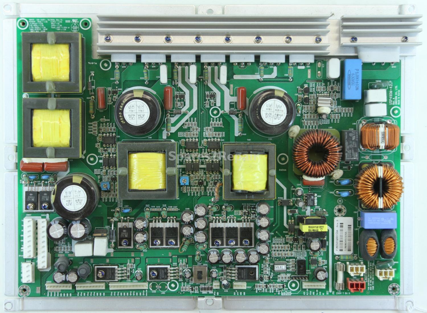 Hyundai HPT-4240 - PSU - 3501Q00150A Rev.B - USP490M-42LP Rev. A