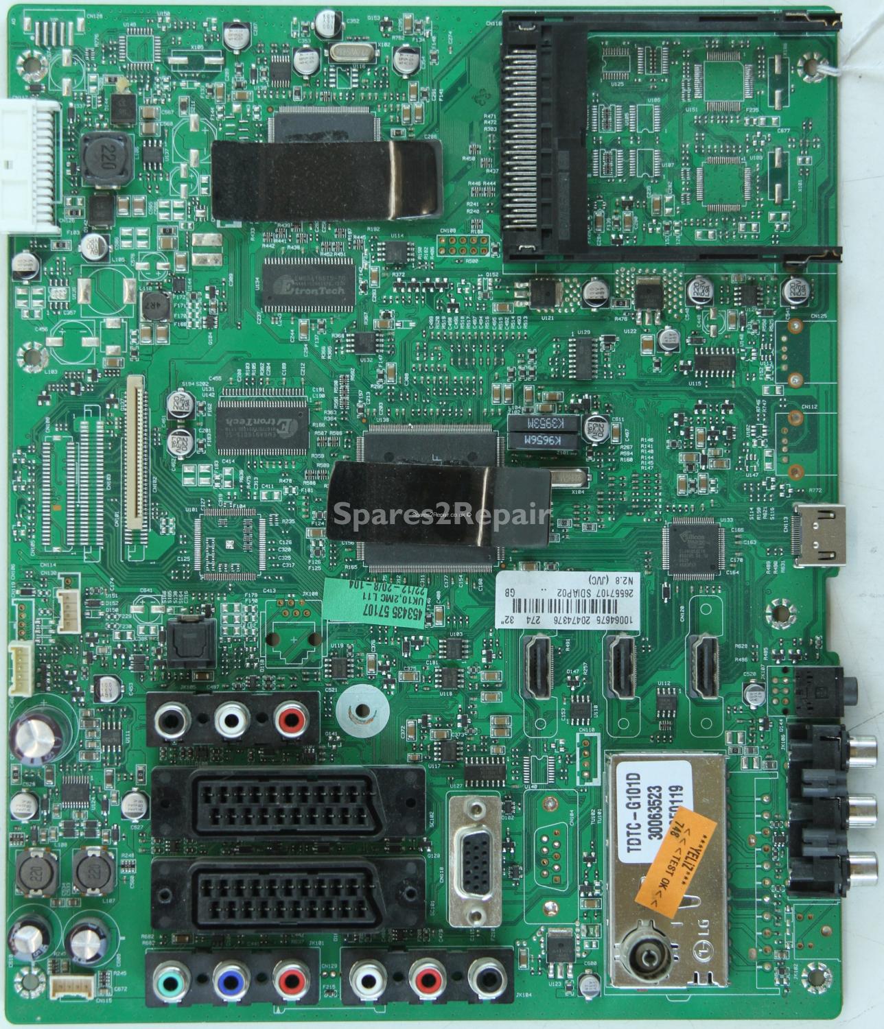 JVC LT-32DA1BJ - Main AV - 20474376 - 17MB35-4 - 060109