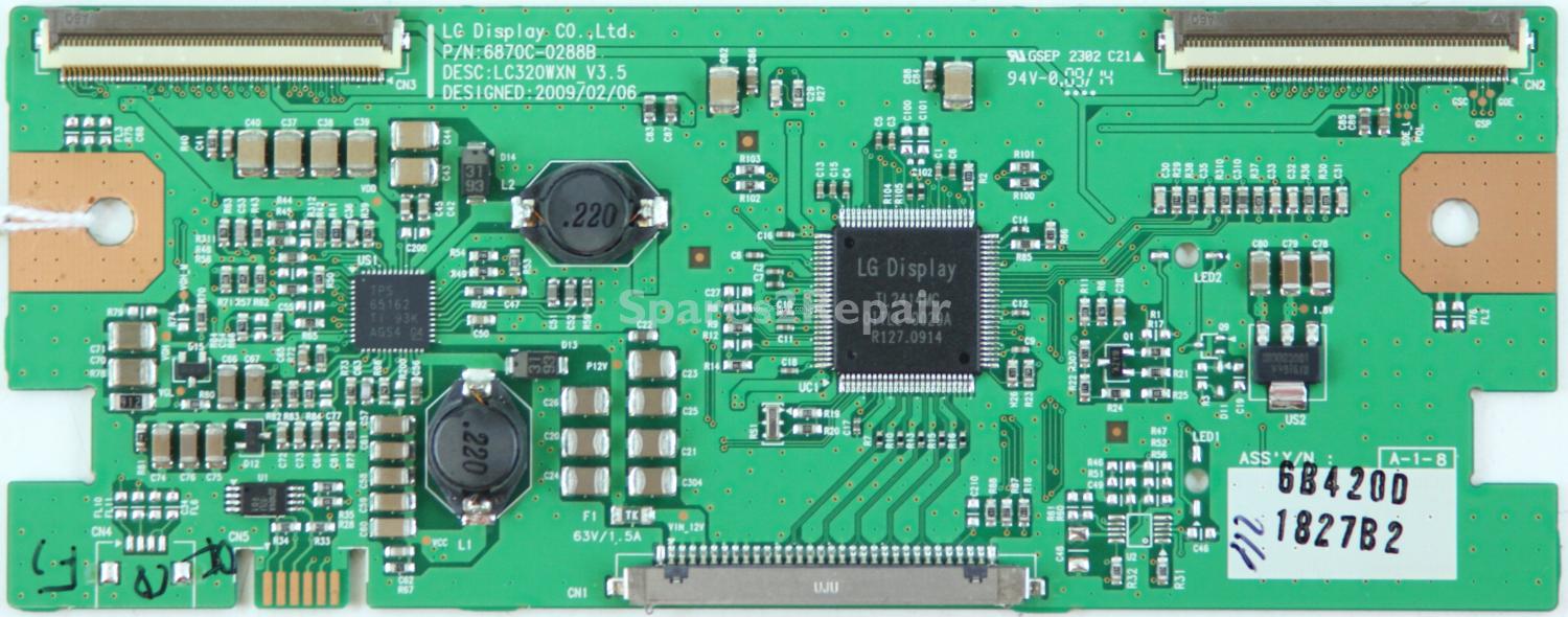 LG 32LG3000 - T-Con - 6871L-1827B - 6870C-0288B - LC320WXN_V3.5
