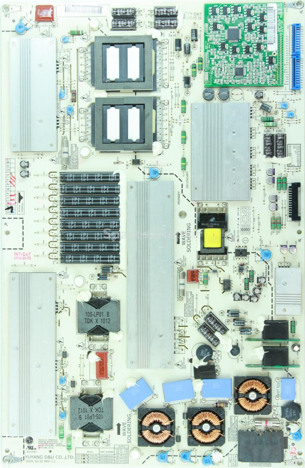 LG 42LE7900 - Power Supply - EAY60803201 - YP42LPBL - REV 1.1