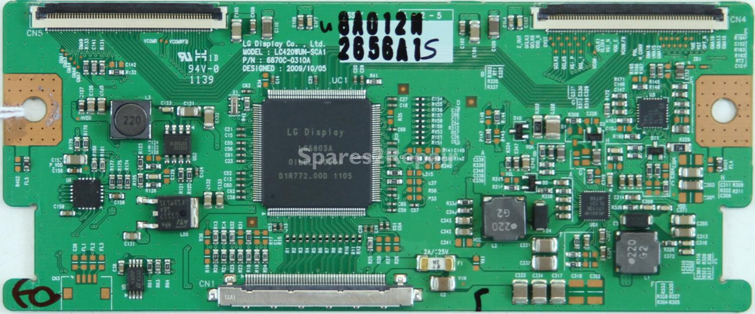 LG 37LK450 - T-Con - 6871L-2656A - 6870C-0310A - LC420WUN-SCA1