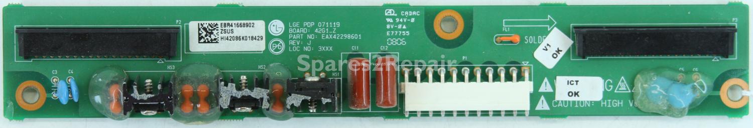 LG 42PG6900-ZF - ZSUS - EBR4166802 - EAX42298601 - REV:J - LGE PDP 071119 - 42G1_Z